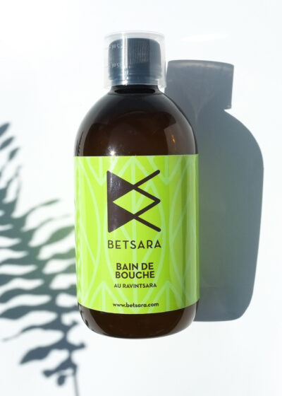Bain de bouche 100% naturel au ravintsara et à l'eugénol certifié nature et progrès