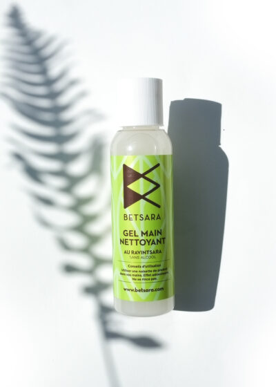 Hand cleansing gel in ravintsara certified by nature and progress