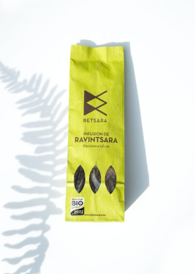 Feuilles de Ravintsara 50g bio certifié par Ecocert FR-BIO-01