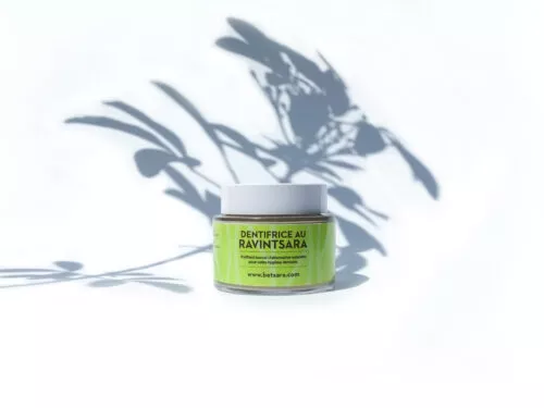 Dentifrice naturel au ravintsara 75 g — sans fluor, sans SLS — Nature et Progrès