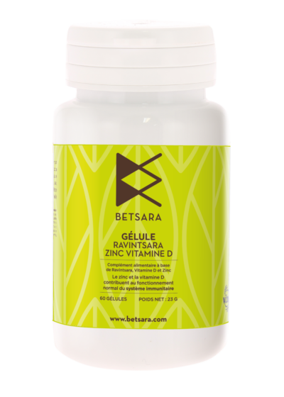 Gélules de ravintsara, zinc et vitamine D