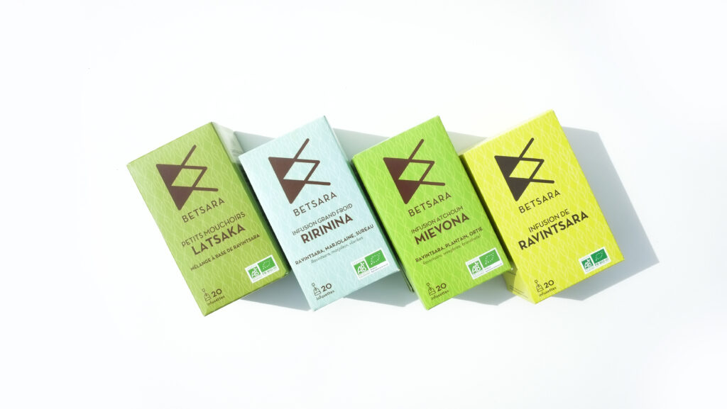 Gamme d'infusion au ravintsara BETSARA