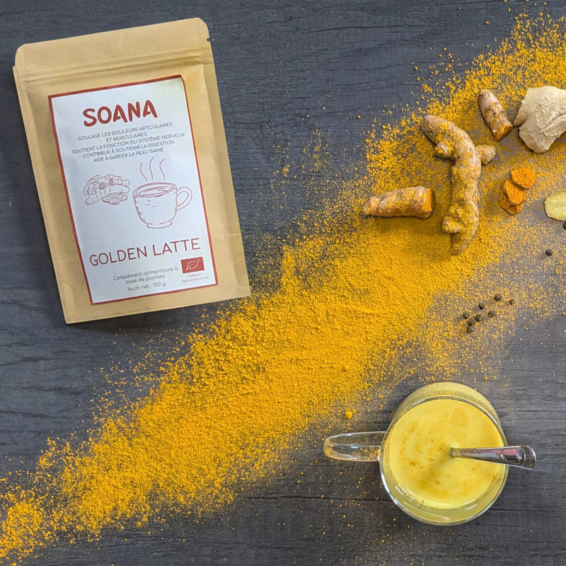 Golden Latte de la marque Soana